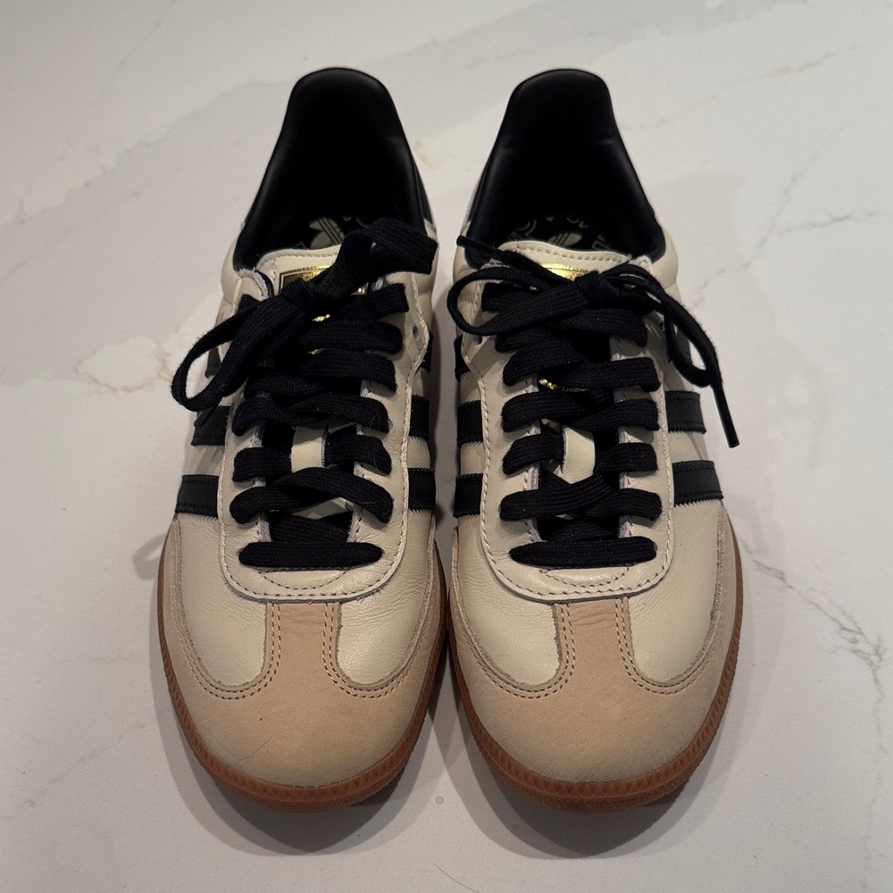 Classic Black and Tan Adidas Samba’s